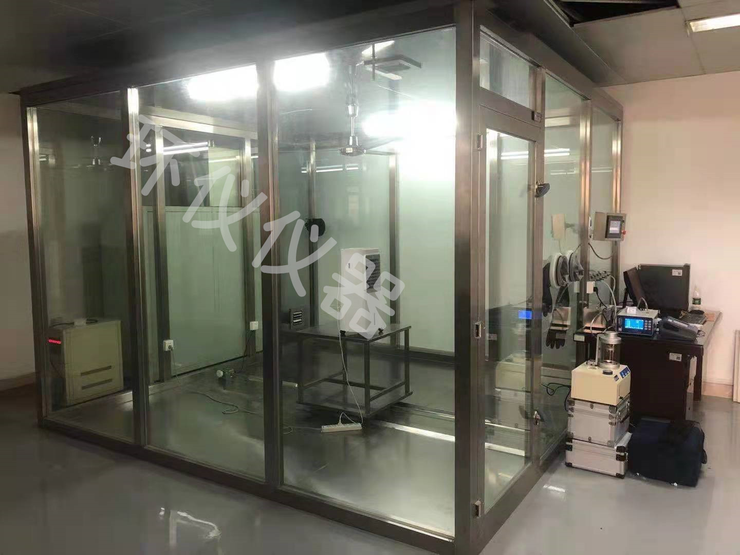 微生物细菌气雾室做测试的步骤